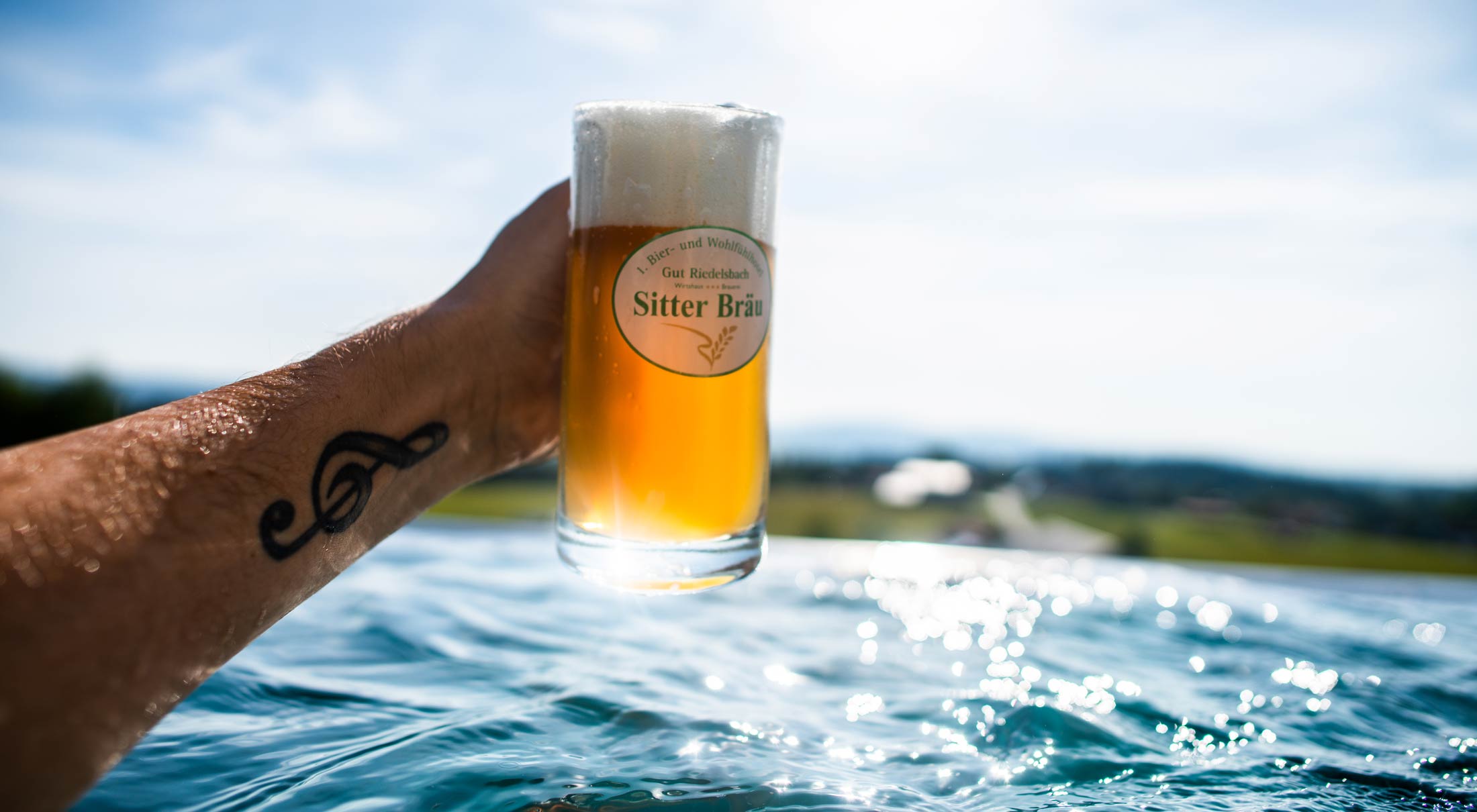 Bierhotel Gute Riedelsbach in Bayern